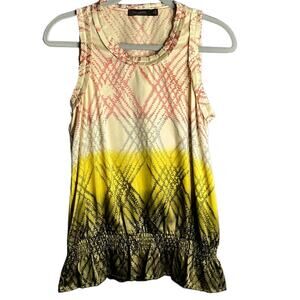 The Limited Ombre Print Sleeveless Blouse Size Medium